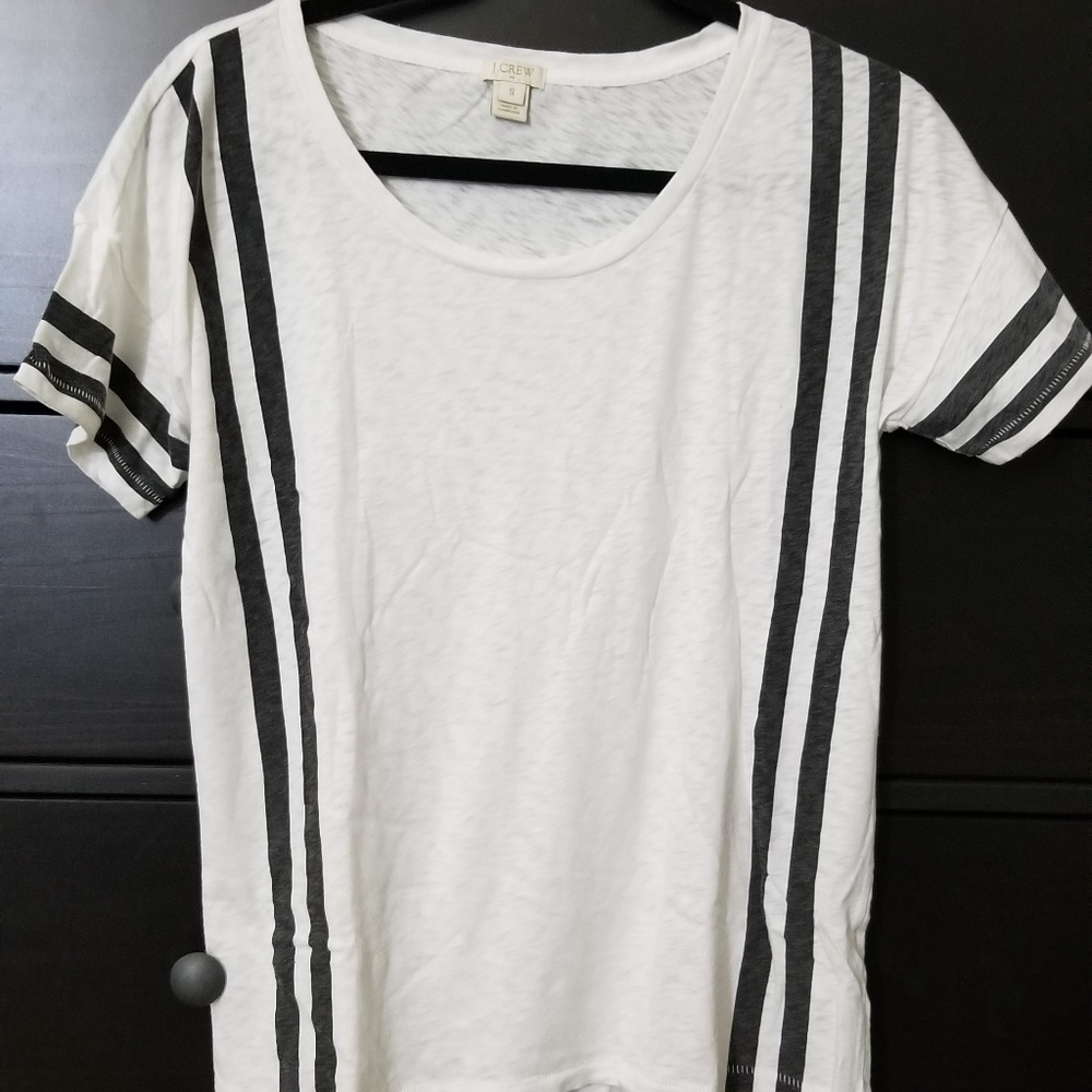J Crew Factory striped short sleeve T-shirt